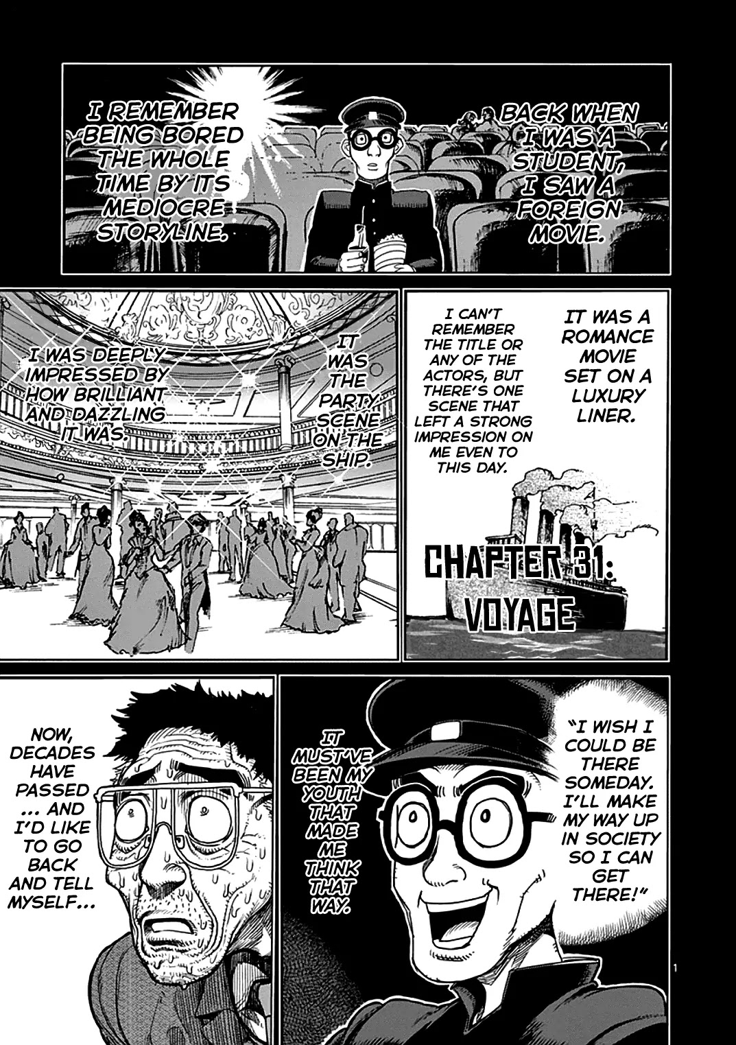 Kengan Asura Chapter 31 page 1 - Chapter 31: Voyage