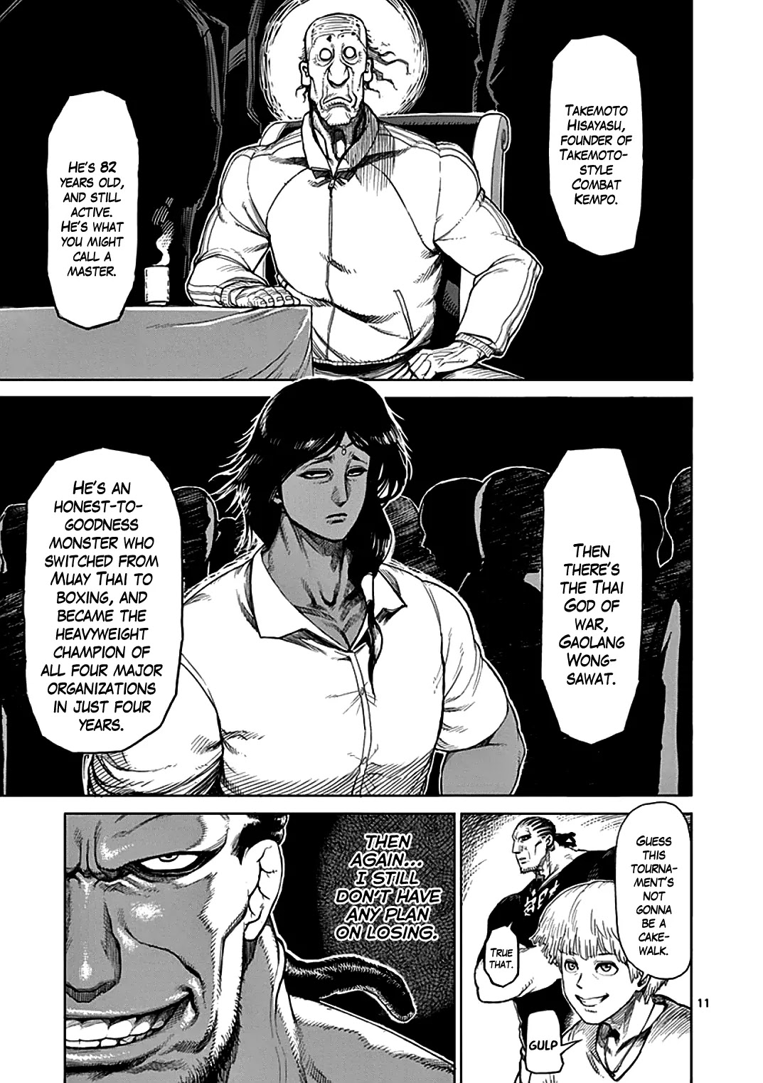 Kengan Asura Chapter 31 page 10 - Chapter 31: Voyage