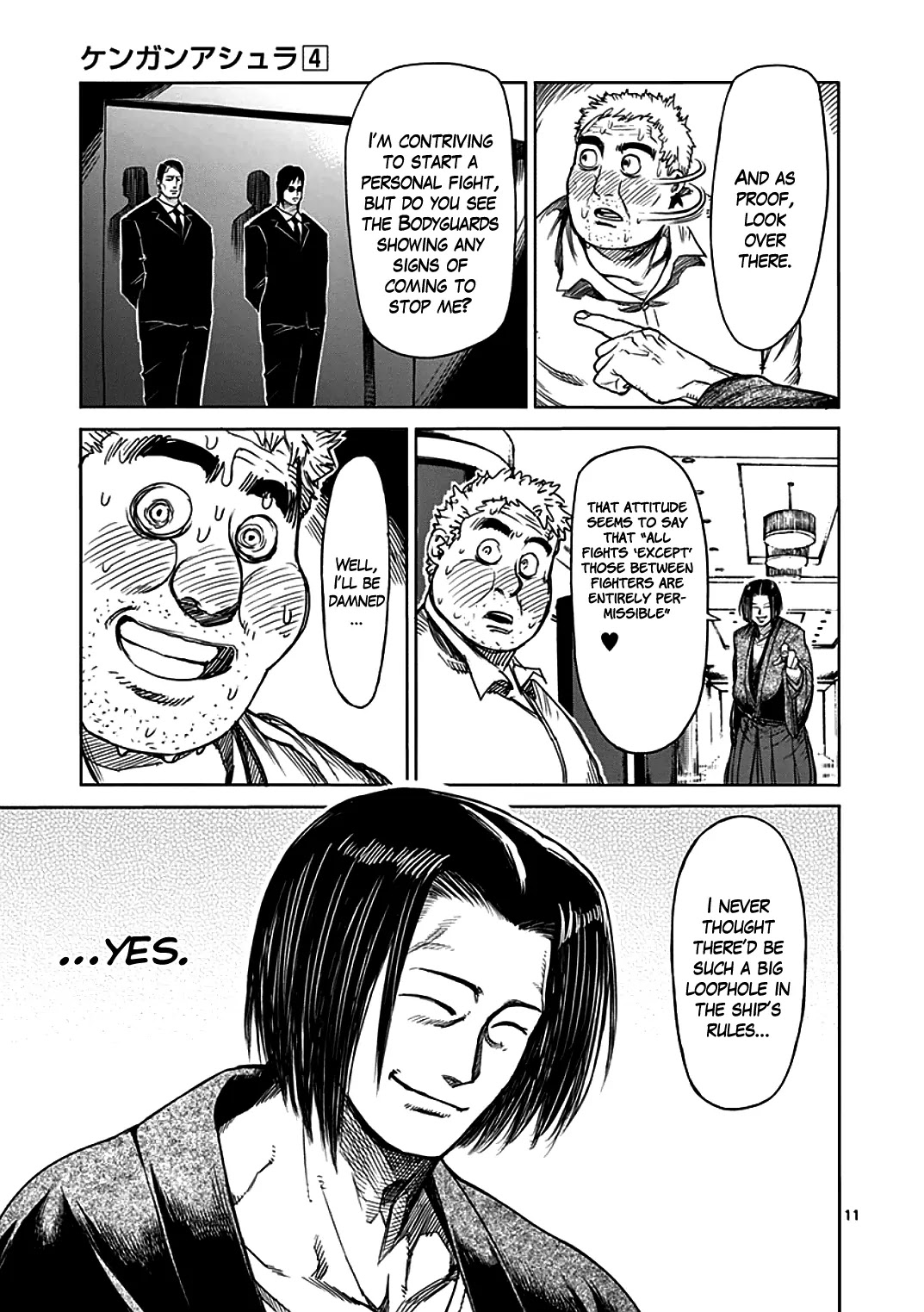 Kengan Asura Chapter 32 page 11 - Chapter 32: Challenge