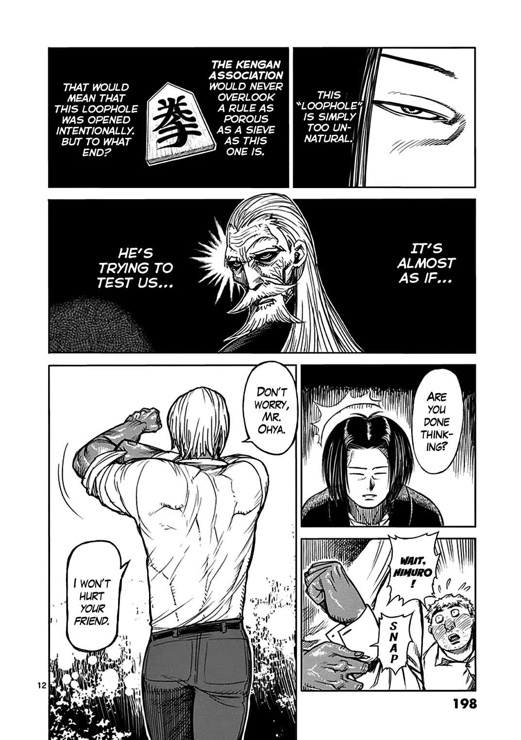 Kengan Asura Chapter 32 page 12 - Chapter 32: Challenge