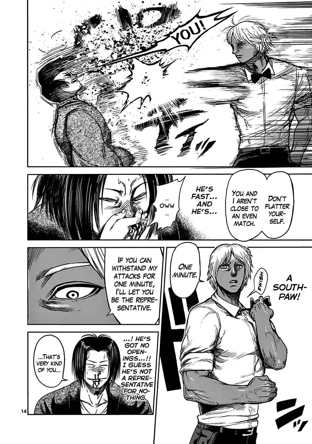 Kengan Asura Chapter 32 page 14 - Chapter 32: Challenge
