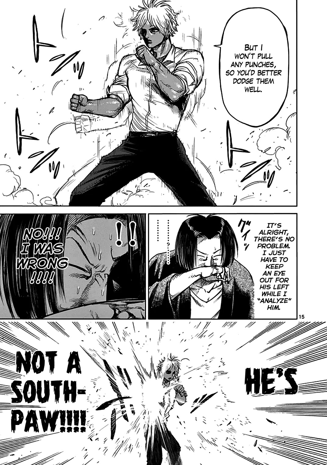 Kengan Asura Chapter 32 page 15 - Chapter 32: Challenge