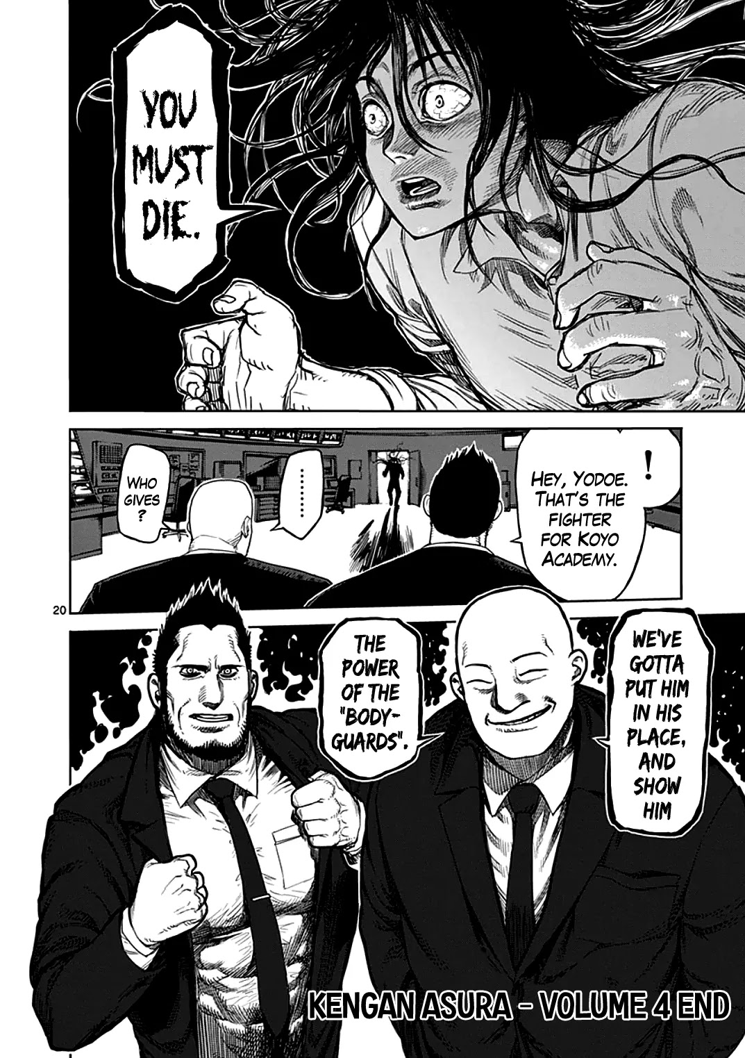 Kengan Asura Chapter 32 page 20 - Chapter 32: Challenge