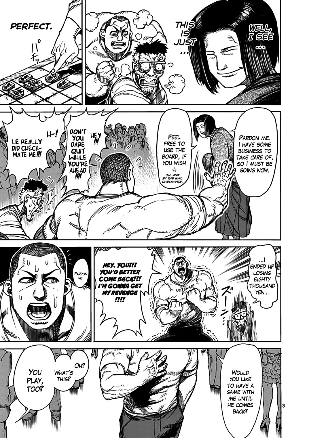 Kengan Asura Chapter 32 page 3 - Chapter 32: Challenge