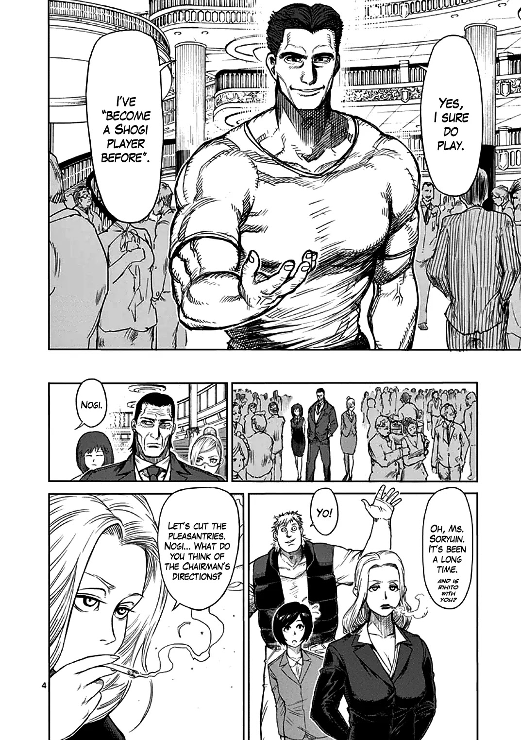 Kengan Asura Chapter 32 page 4 - Chapter 32: Challenge