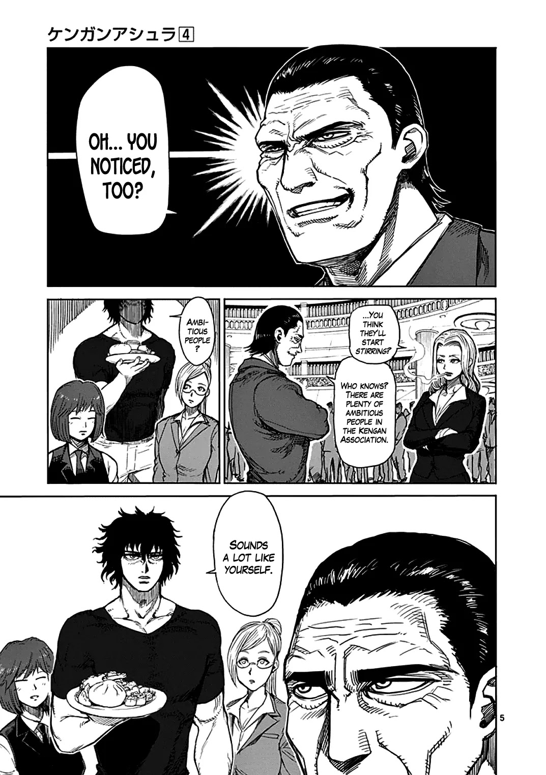Kengan Asura Chapter 32 page 5 - Chapter 32: Challenge