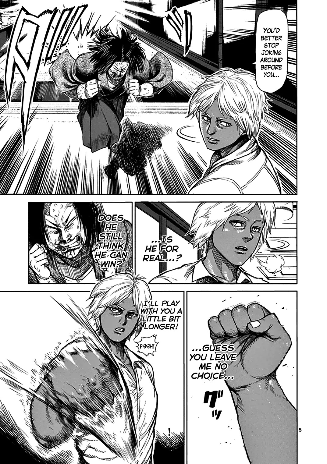 Kengan Asura Chapter 33 page 11 - Chapter 33: Maneuvers