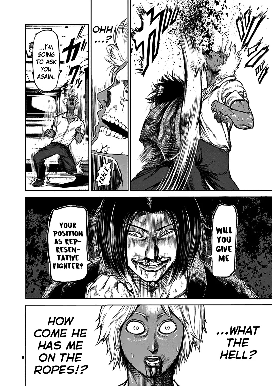 Kengan Asura Chapter 33 page 14 - Chapter 33: Maneuvers