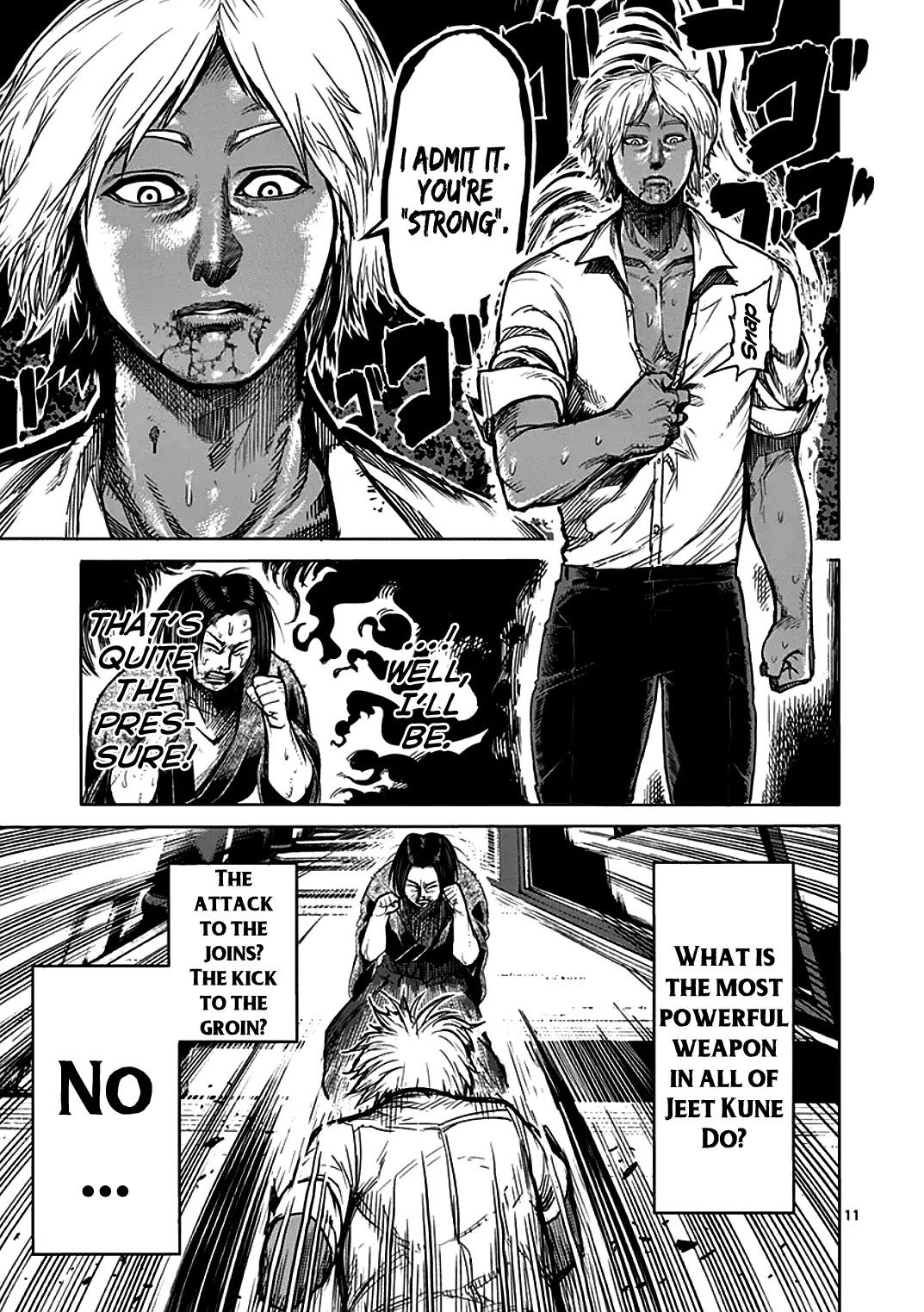 Kengan Asura Chapter 33 page 17 - Chapter 33: Maneuvers