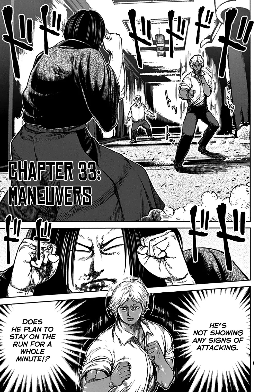Kengan Asura Chapter 33 page 7 - Chapter 33: Maneuvers