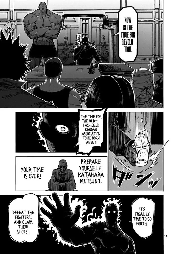 Kengan Asura Chapter 35 page 11 - Chapter 35: Conspiracy