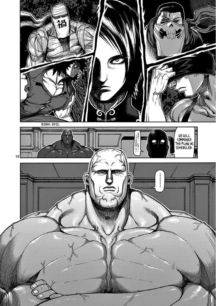 Kengan Asura Chapter 35 page 12 - Chapter 35: Conspiracy