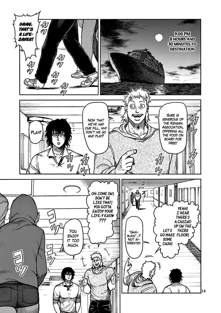 Kengan Asura Chapter 35 page 13 - Chapter 35: Conspiracy