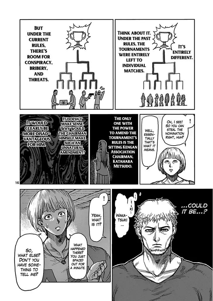 Kengan Asura Chapter 35 page 16 - Chapter 35: Conspiracy