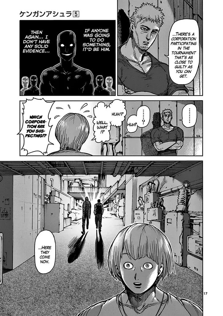 Kengan Asura Chapter 35 page 17 - Chapter 35: Conspiracy
