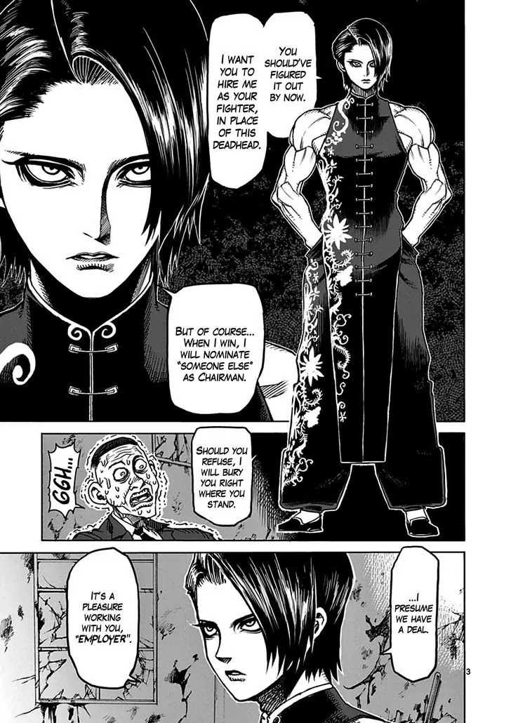 Kengan Asura Chapter 36 page 3 - Chapter 36: Assassins