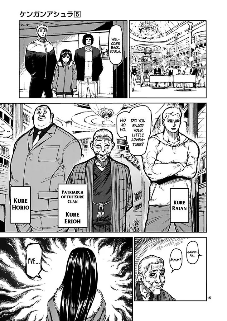 Kengan Asura Chapter 38 page 15 - Chapter 38: Clan