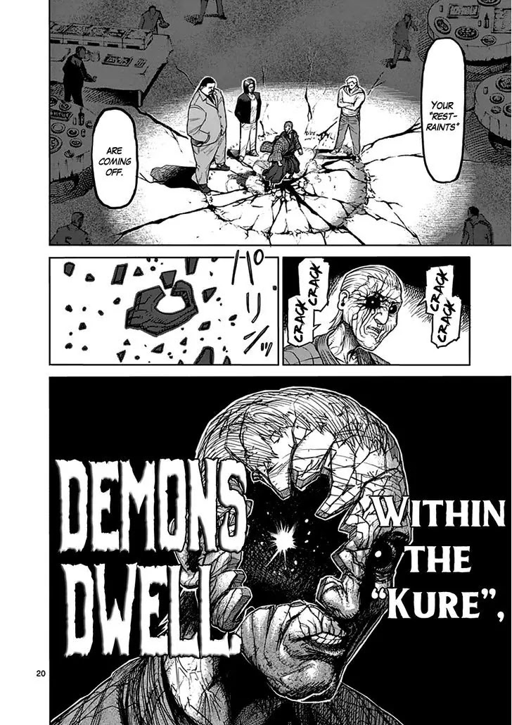 Kengan Asura Chapter 38 page 20 - Chapter 38: Clan