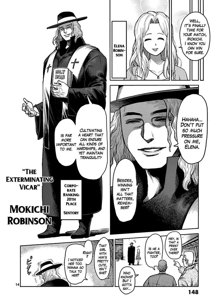 Kengan Asura Chapter 39 page 14 - Chapter 39: Assembly