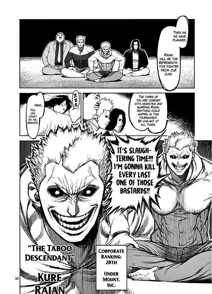 Kengan Asura Chapter 39 page 32 - Chapter 39: Assembly
