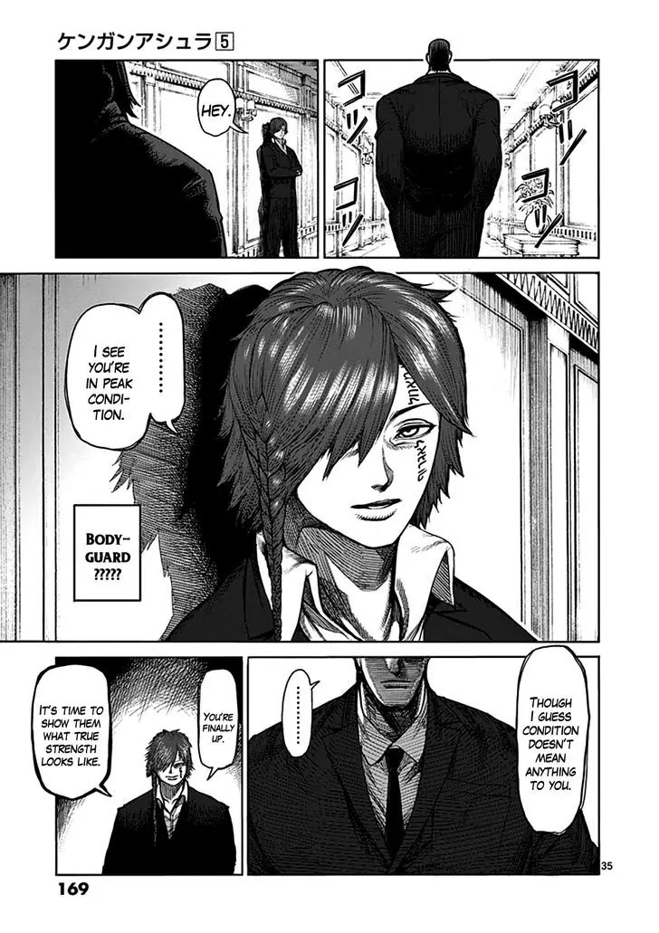 Kengan Asura Chapter 39 page 35 - Chapter 39: Assembly