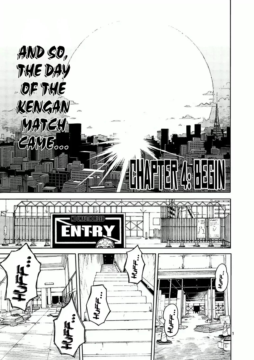 Kengan Asura Chapter 4 page 1 - Chapter 4: Begin