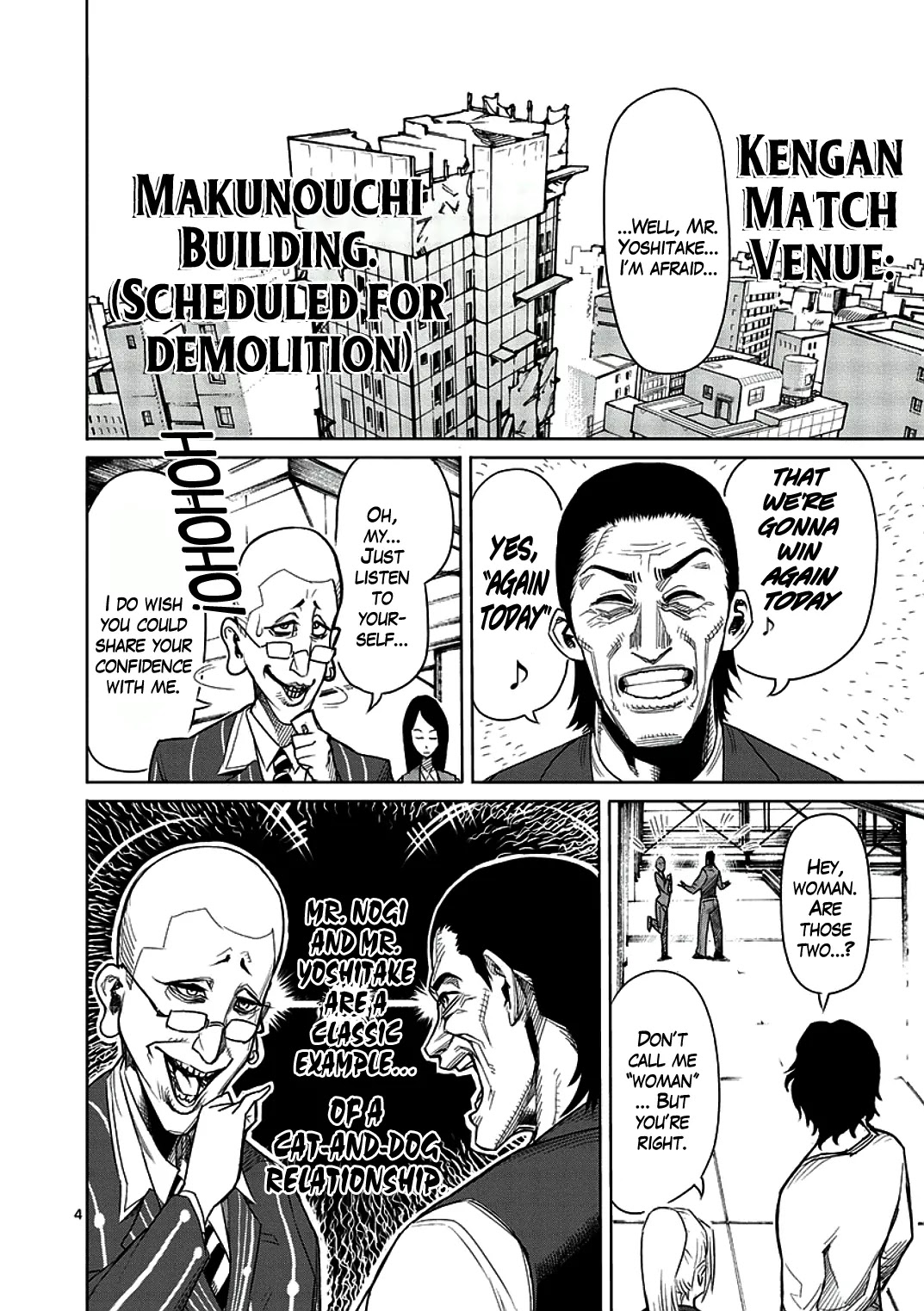 Kengan Asura Chapter 4 page 4 - Chapter 4: Begin
