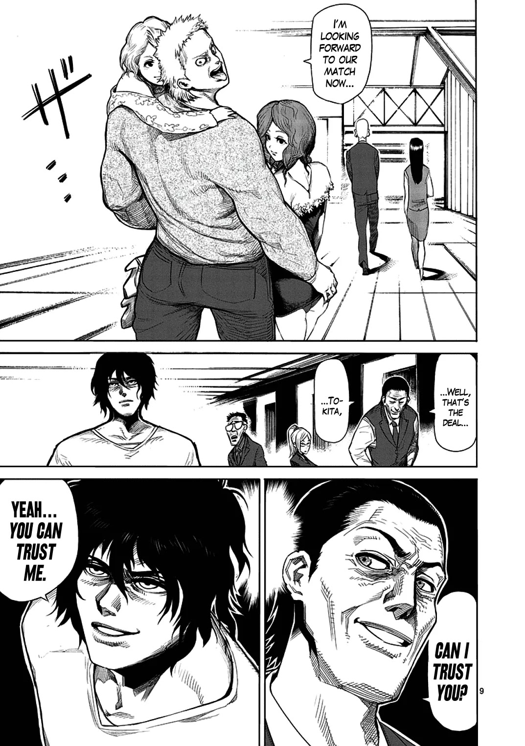 Kengan Asura Chapter 4 page 9 - Chapter 4: Begin