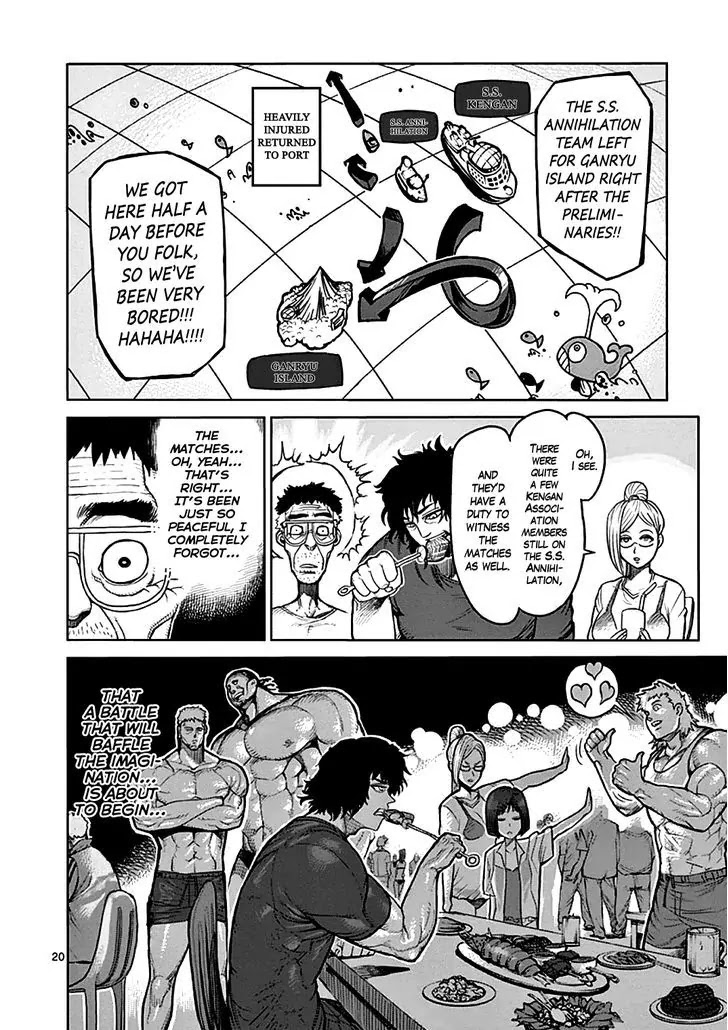 Kengan Asura Chapter 40 page 20 - Chapter 40: Arrival