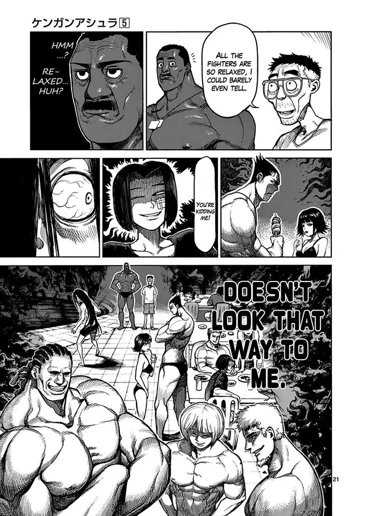 Kengan Asura Chapter 40 page 21 - Chapter 40: Arrival