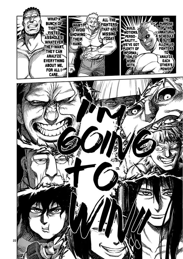 Kengan Asura Chapter 40 page 22 - Chapter 40: Arrival