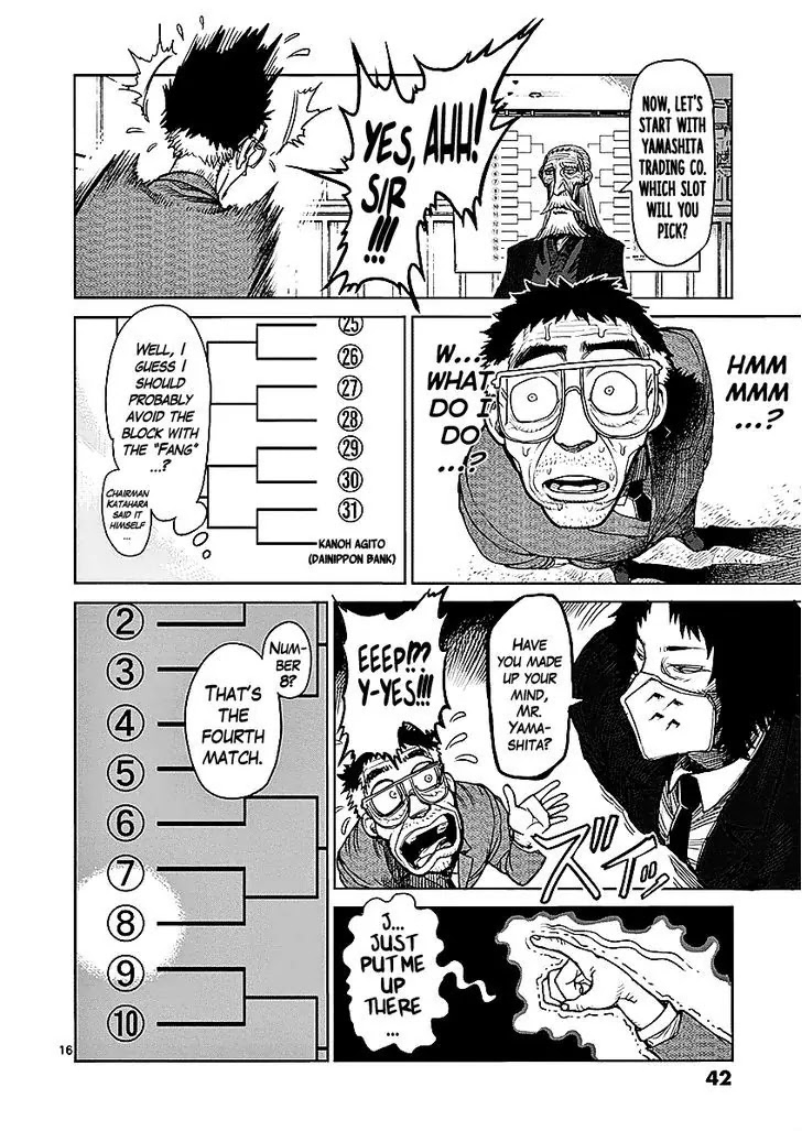 Kengan Asura Chapter 42 page 16 - Chapter 42: Lottery