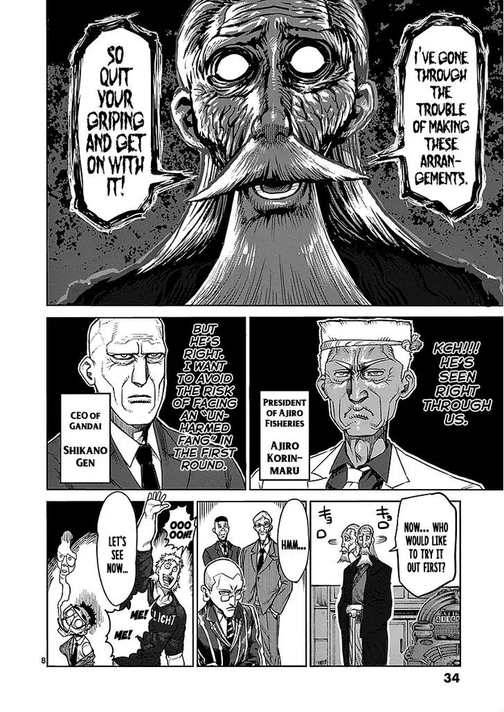 Kengan Asura Chapter 42 page 8 - Chapter 42: Lottery