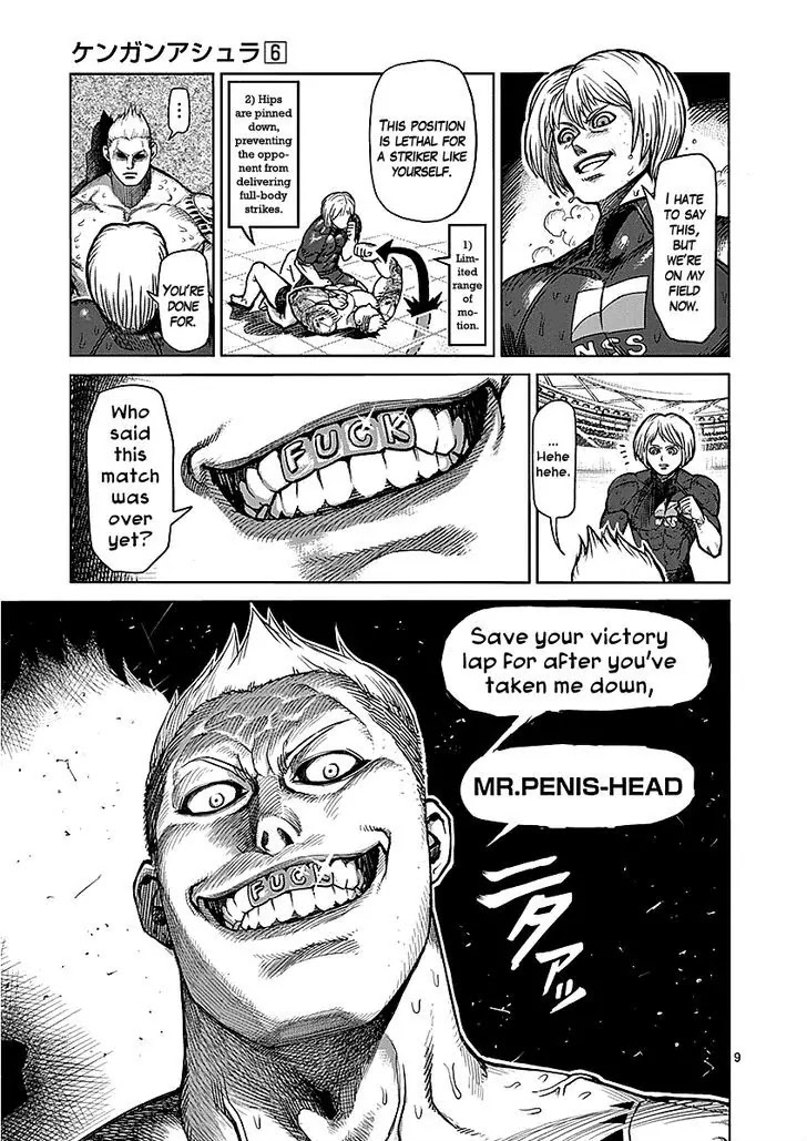Kengan Asura Chapter 45 page 9 - Chapter 45: Emperor
