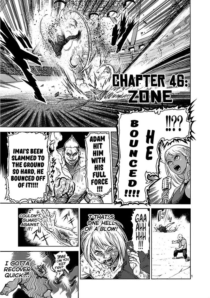 Kengan Asura Chapter 46 page 1 - Chapter 46: Zone