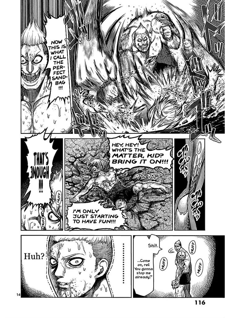 Kengan Asura Chapter 46 page 14 - Chapter 46: Zone
