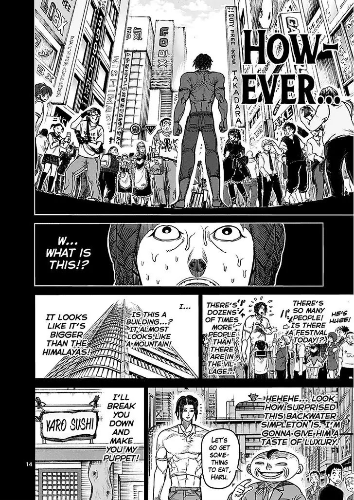 Kengan Asura Chapter 47 page 14 - Chapter 47: Transformation