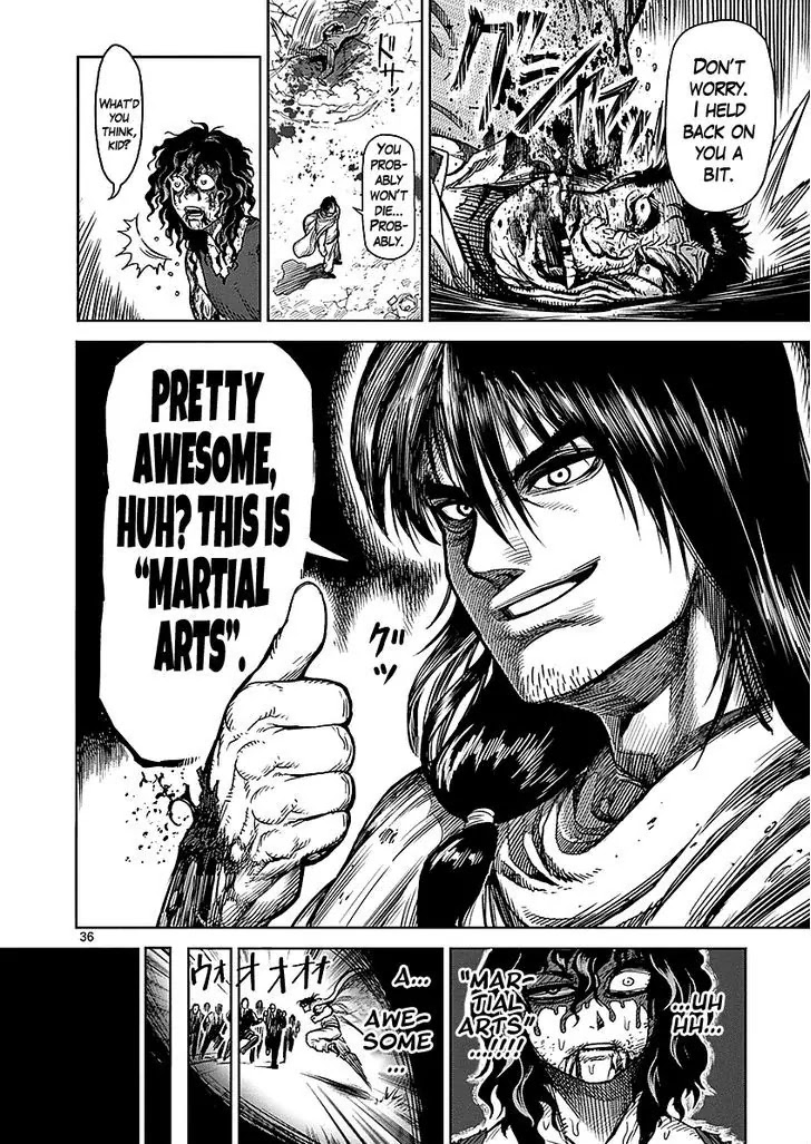 Kengan Asura Chapter 48.5 page 36 - Chapter 48.5