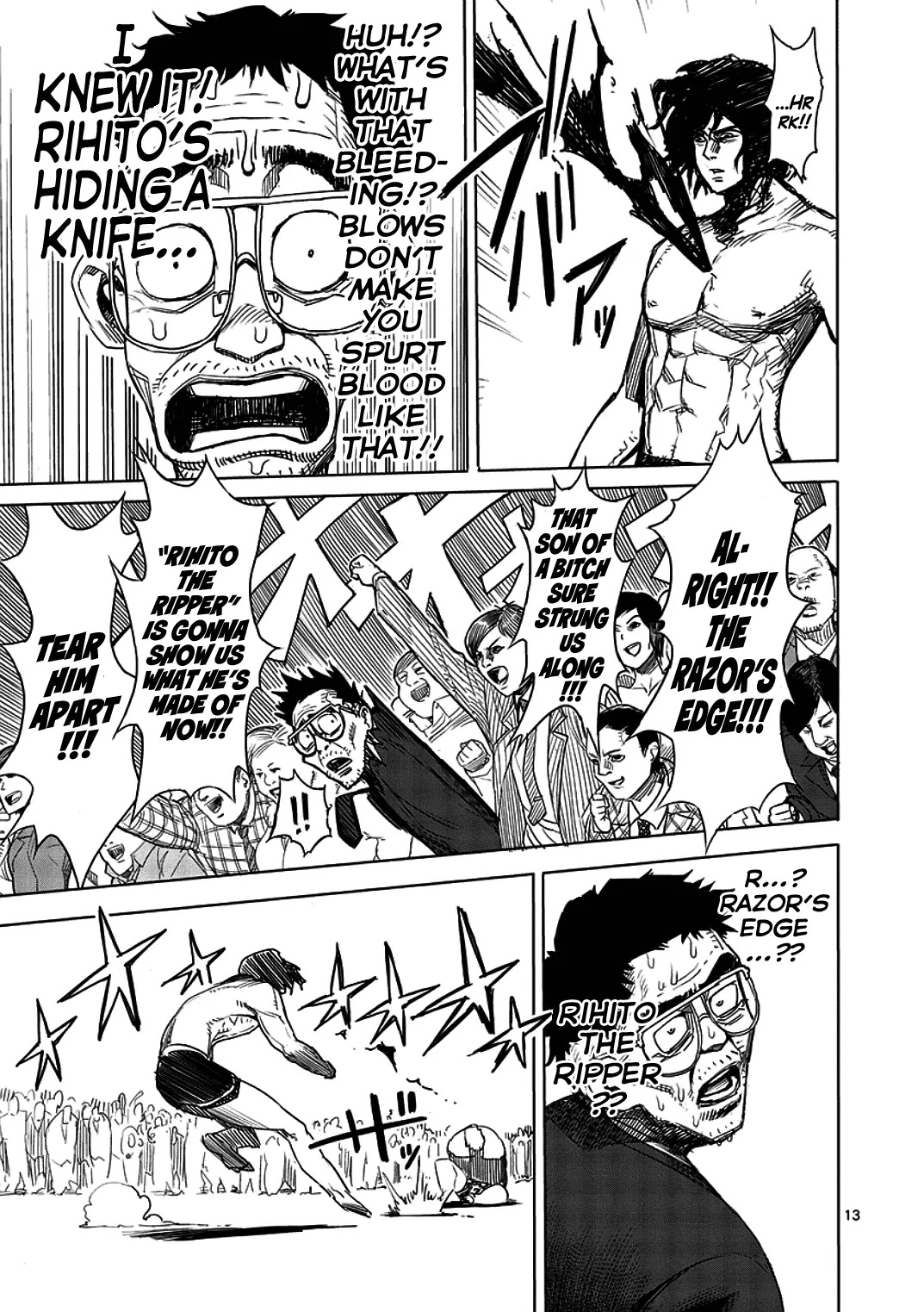 Kengan Asura Chapter 5 page 13 - Chapter 5: Razor