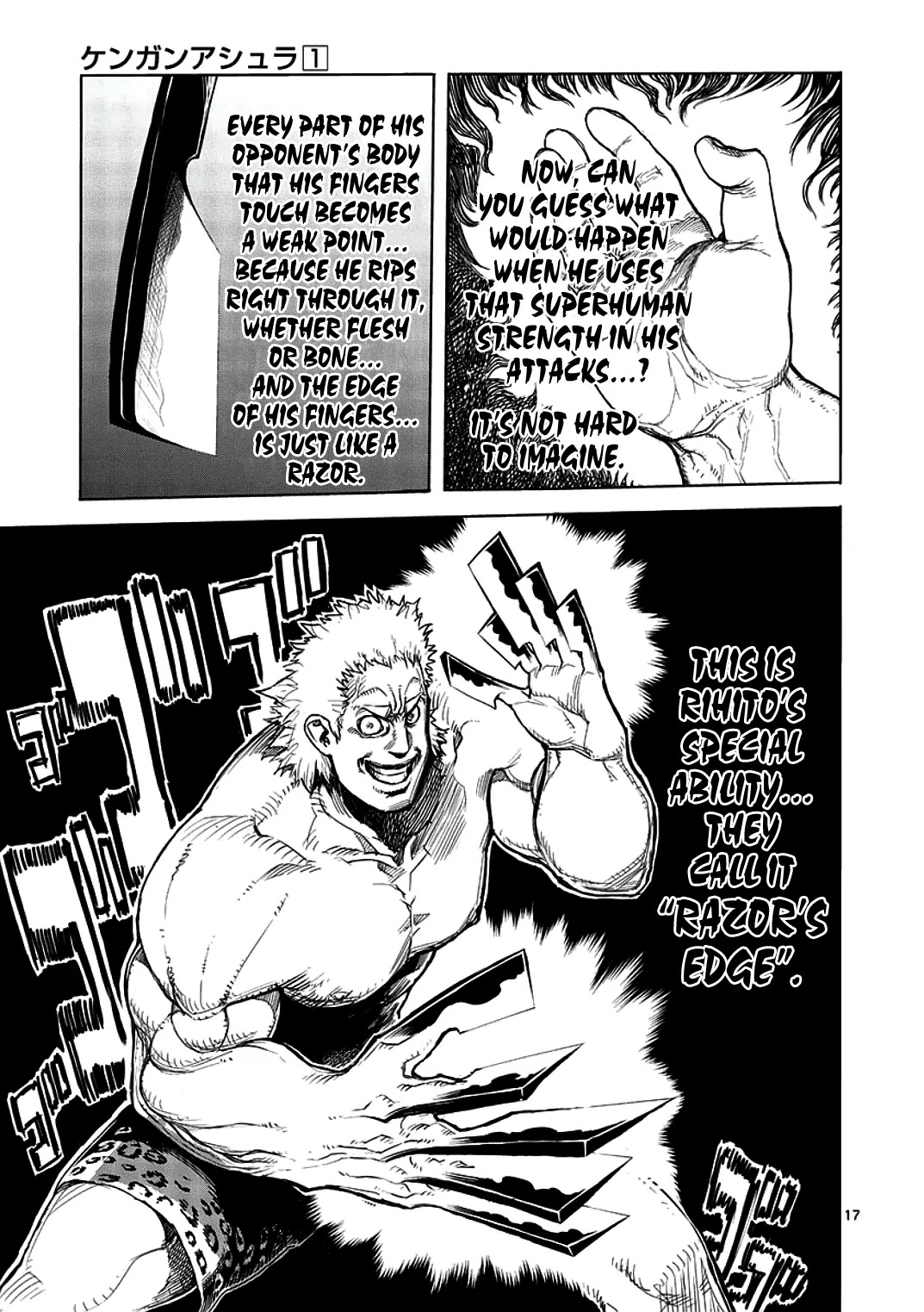 Kengan Asura Chapter 5 page 17 - Chapter 5: Razor