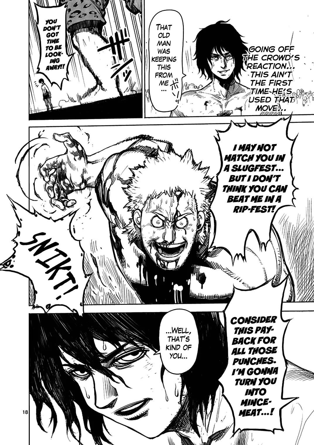 Kengan Asura Chapter 5 page 18 - Chapter 5: Razor