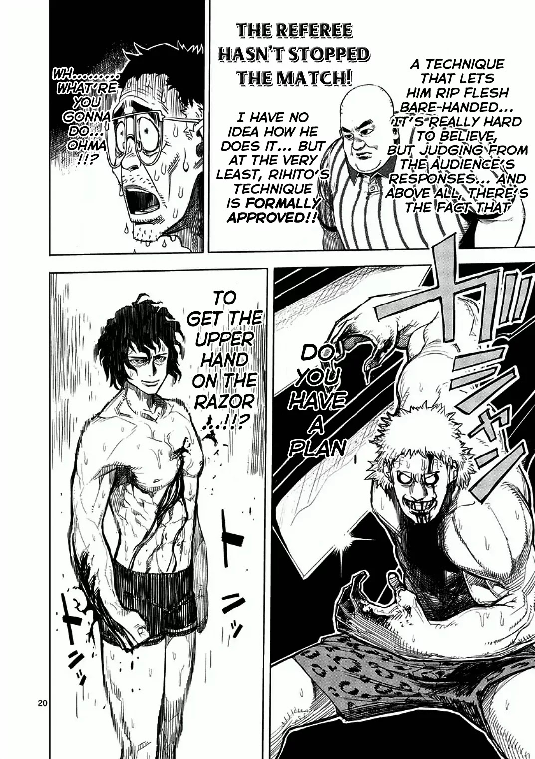 Kengan Asura Chapter 5 page 20 - Chapter 5: Razor