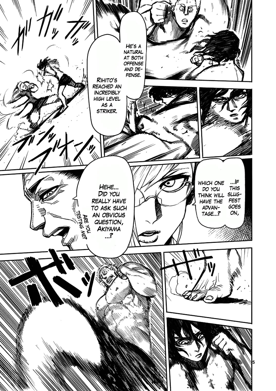 Kengan Asura Chapter 5 page 5 - Chapter 5: Razor