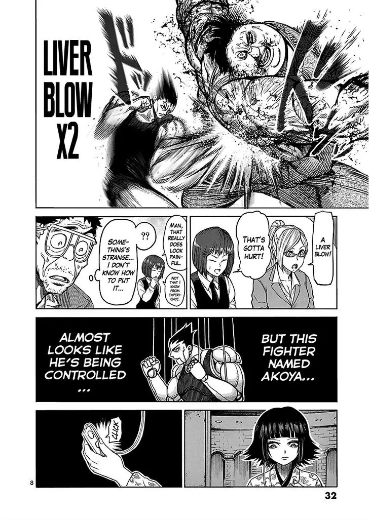 Kengan Asura Chapter 50 page 8 - Chapter 50: Revival