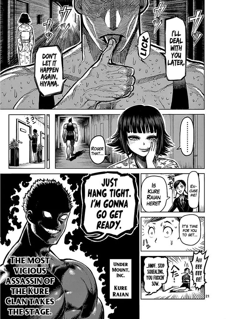 Kengan Asura Chapter 51 page 21 - Chapter 51: Dependence