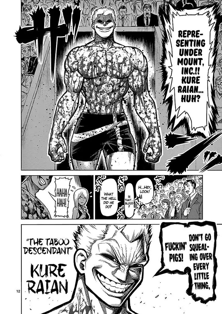 Kengan Asura Chapter 52 page 12 - Chapter 52: Rascal