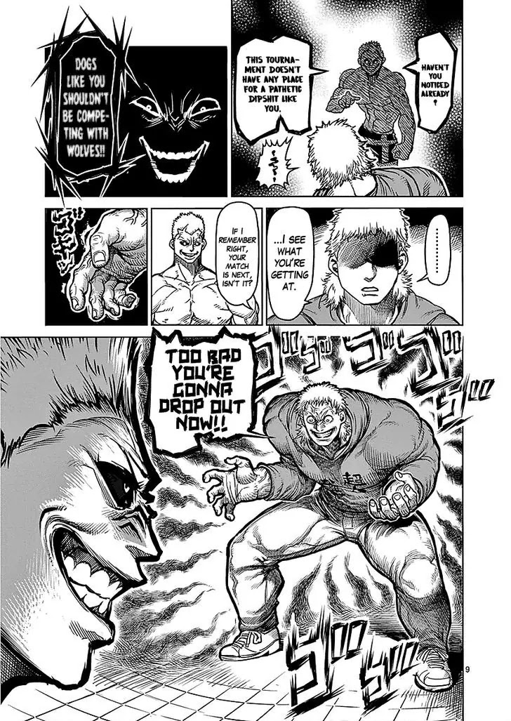 Kengan Asura Chapter 52 page 9 - Chapter 52: Rascal