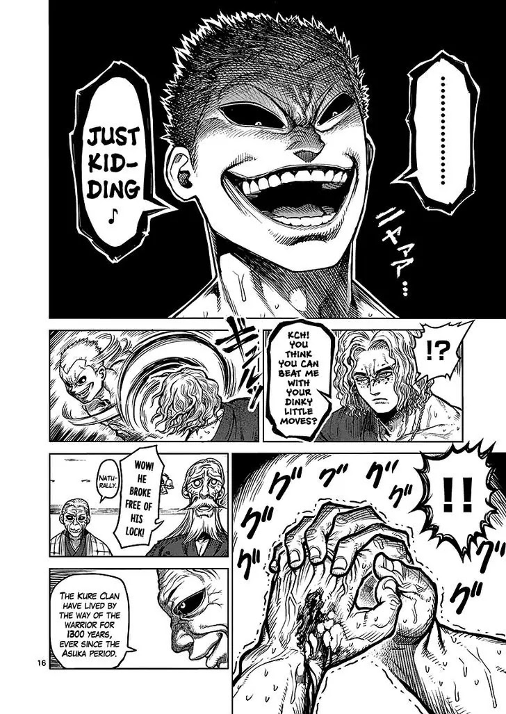 Kengan Asura Chapter 53 page 16 - Chapter 53: Bloodline