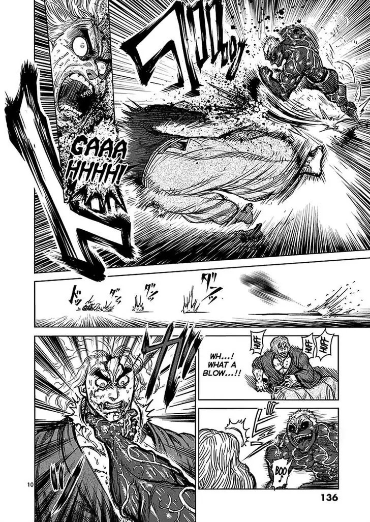 Kengan Asura Chapter 55 page 10 - Chapter 55: Overwhelming