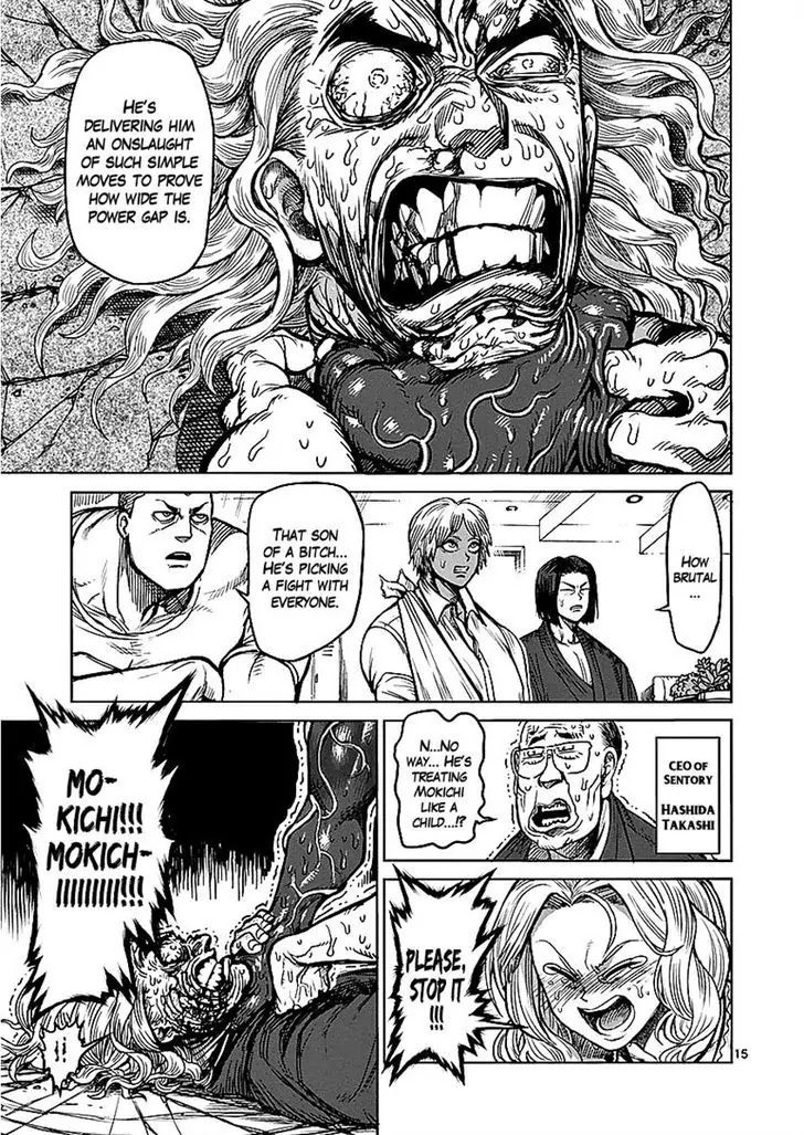 Kengan Asura Chapter 55 page 15 - Chapter 55: Overwhelming